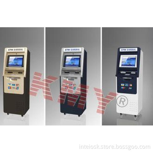 22 Inch Self Service Bill Payment Kiosk Multi Touch For ATM